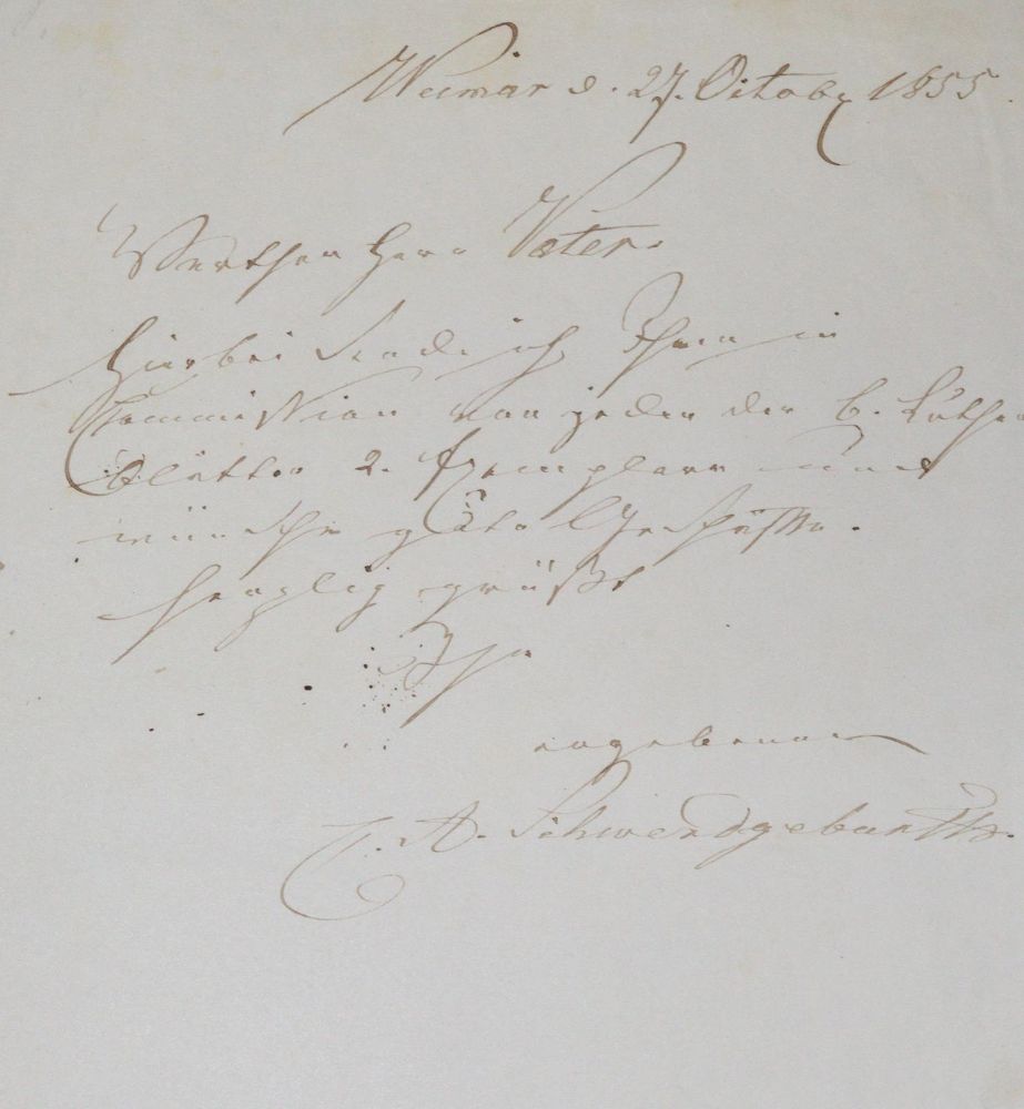 Große Abbildung Nr.1: 140-2694 Künstler.: (Autographen)