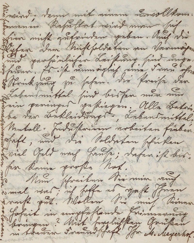 Große Abbildung Nr.2: 140-2696 Meyerhof, Max,: (Autographen)
