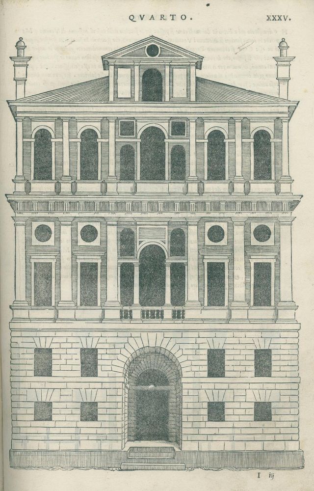 Große Abbildung Nr.4: 140-27 (Serlio,S.).: (Architektur)