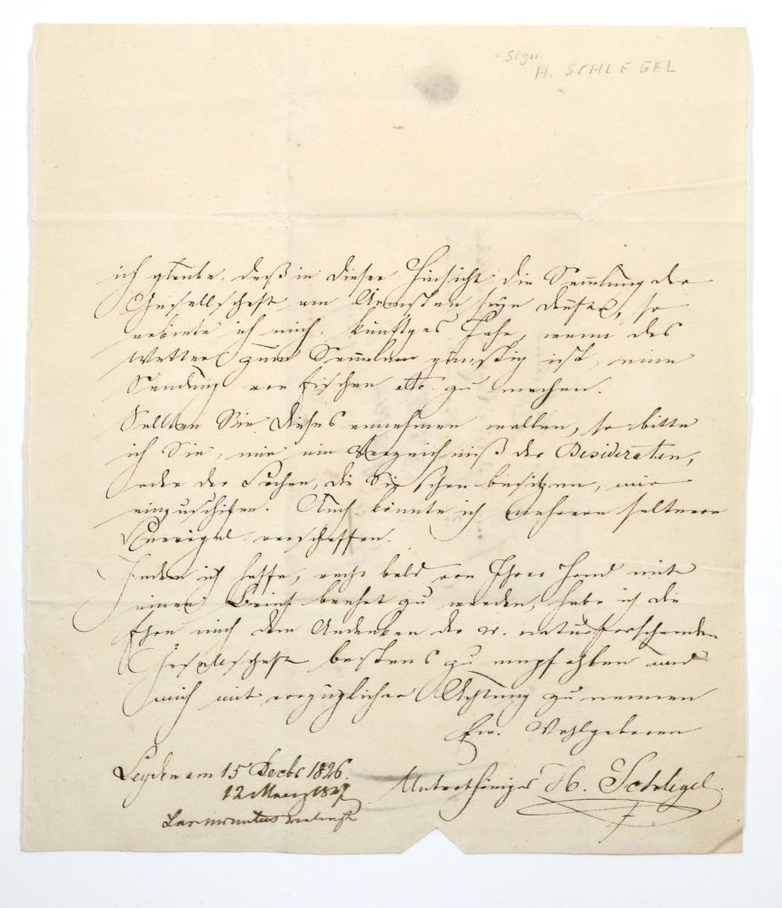 Große Abbildung Nr.1: 140-2704 Schleger, Hermann,: (Autographen)