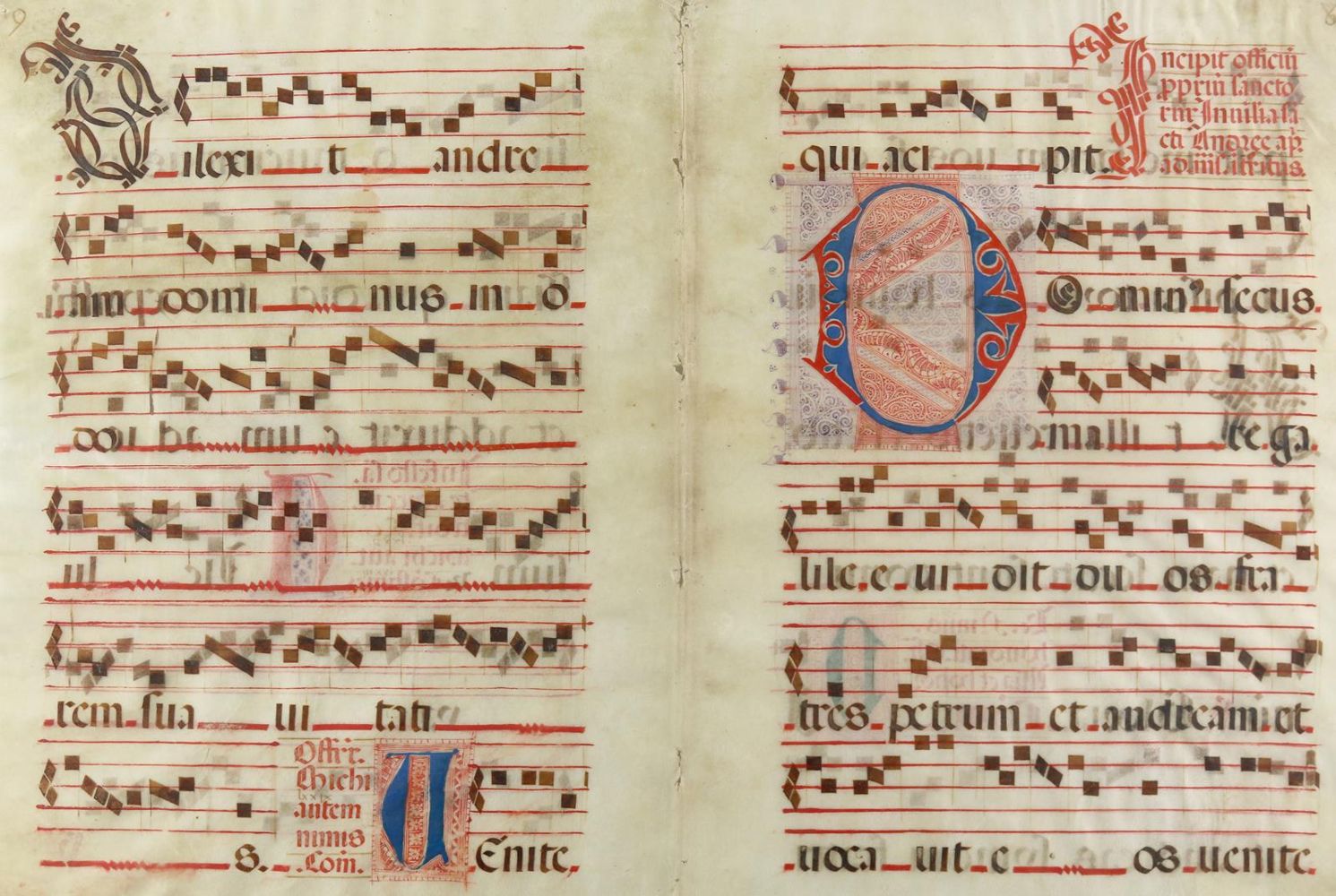 Große Abbildung Nr.1: 140-273 Antiphonar.: (Handschriften)