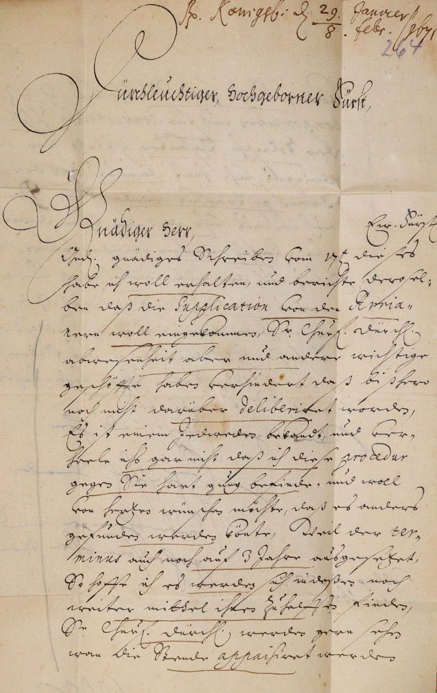 Große Abbildung Nr.1: 140-275 Berlin.: (Handschriften)
