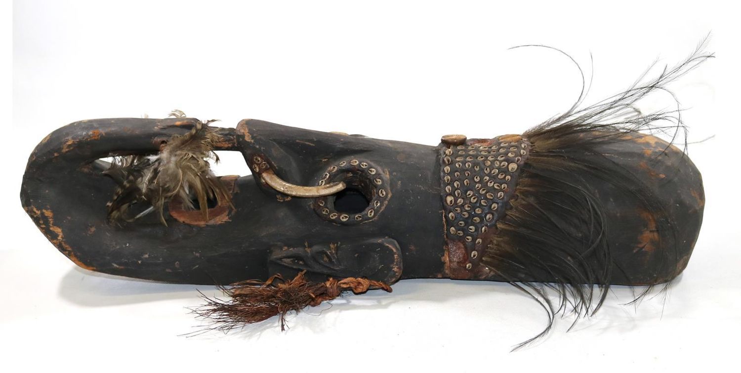 Große Abbildung Nr.2: 140-2786 Mwai Maske Papua: (Varia)