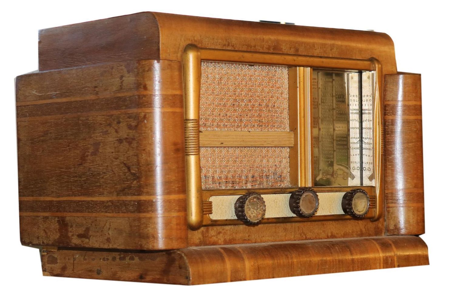 Große Abbildung Nr.1: 140-2792 Art Déco Radio-Sammlung.: (Varia, Technik)