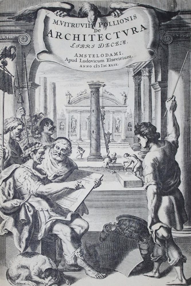 Große Abbildung Nr.2: 140-28 Vitruvius Pollio,M.: (Architektur)