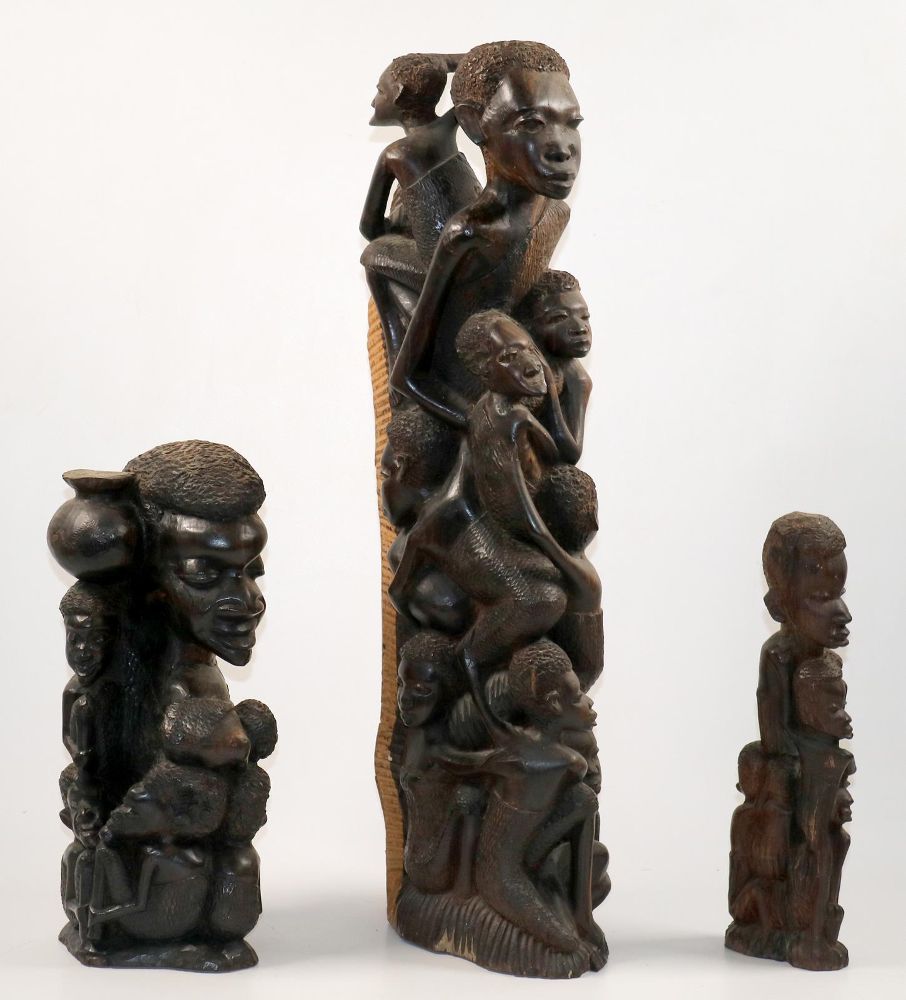 Große Abbildung Nr.1: 140-2818 Makonde: (Afrika, Figuren)