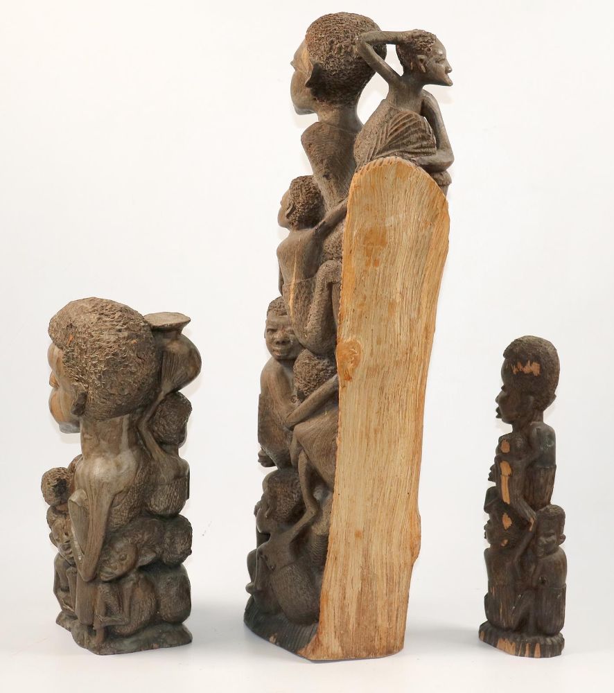 Große Abbildung Nr.2: 140-2818 Makonde: (Afrika, Figuren)
