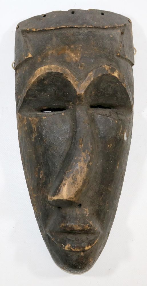 Große Abbildung Nr.1: 140-2827 Krankheitsmaske,: (Afrika, Masken)