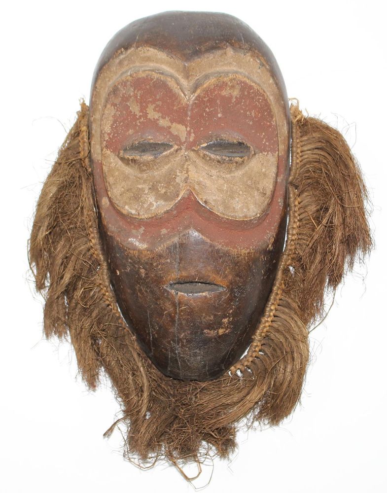Große Abbildung Nr.1: 140-2831 Maske Lega D.R.Kongo.: (Afrika, Masken)