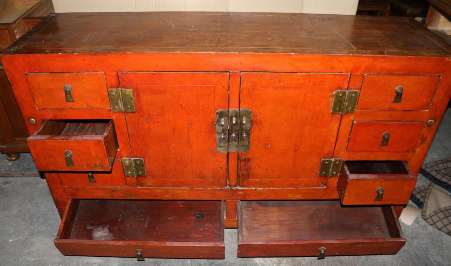 Große Abbildung Nr.6: 140-2882 Sideboard, China: (Asiatika)
