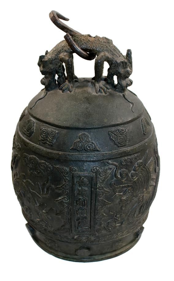 Große Abbildung Nr.1: 140-2885 Tempelglocke: (Asiatika)