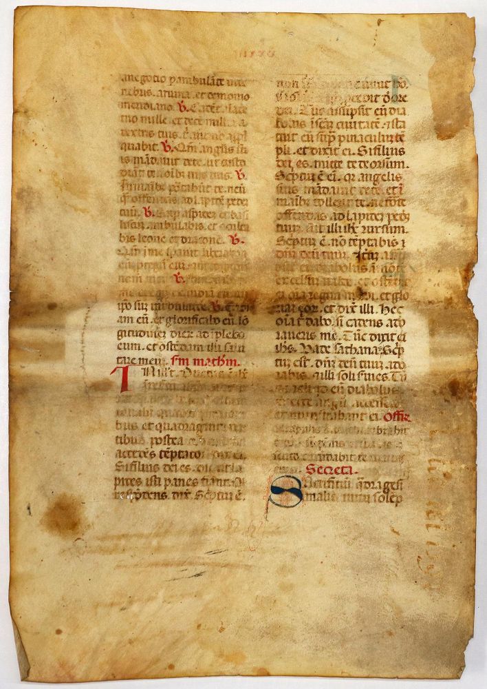 Große Abbildung Nr.2: 140-290 Missale.: (Handschriften)