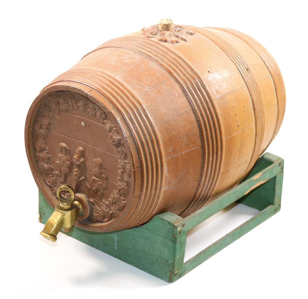 Große Abbildung Nr.1: 140-2907 Barockes Fass.: (Getränke, Wein)