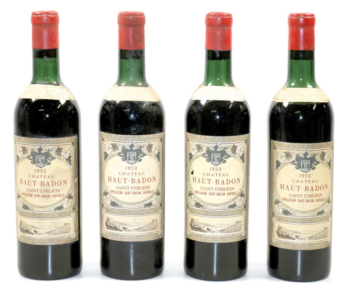 Große Abbildung Nr.1: 140-2909 Chateau Haut Badon 1953.: (Getränke, Weine)
