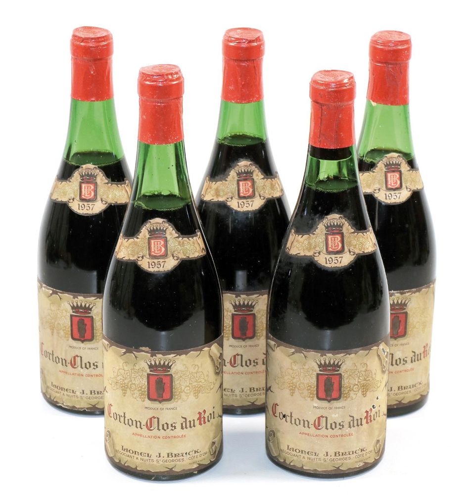 Große Abbildung Nr.1: 140-2911 Corton Clos de Roi 1957: (Getränke, Weine)