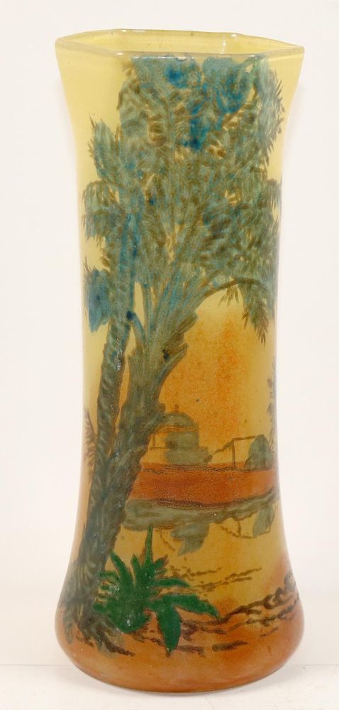 Große Abbildung Nr.1: 140-2913 Art Nouveau Vase Legras: (Glas)