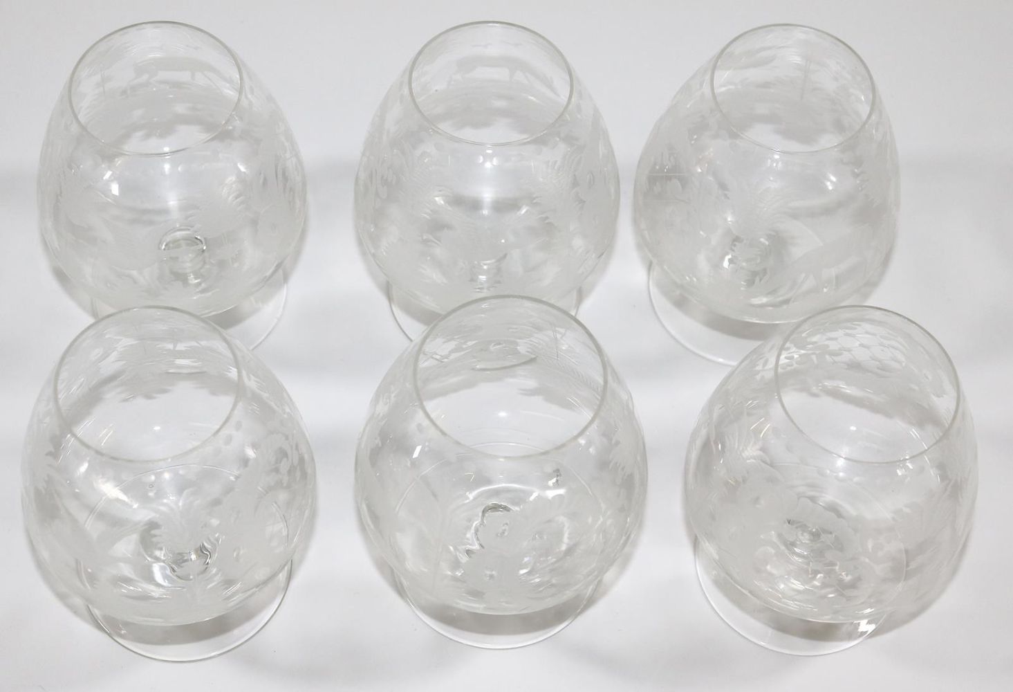 Große Abbildung Nr.2: 140-2914 Elegante Cognacschwenker.: (Glas)