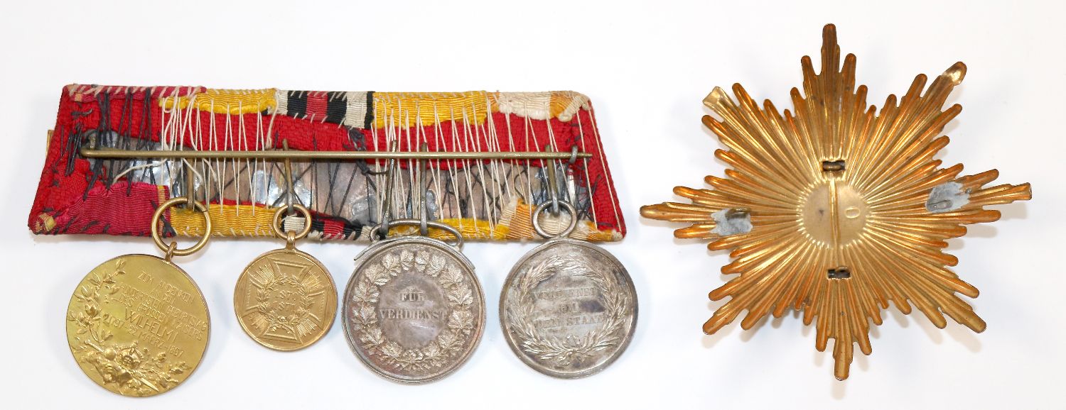 Große Abbildung Nr.2: 140-2928 Ordenspange Baden.: (Militaria)