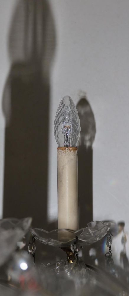 Große Abbildung Nr.4: 140-2943 Kronleuchter, Deckenkrone: (Möbel, Lampen)