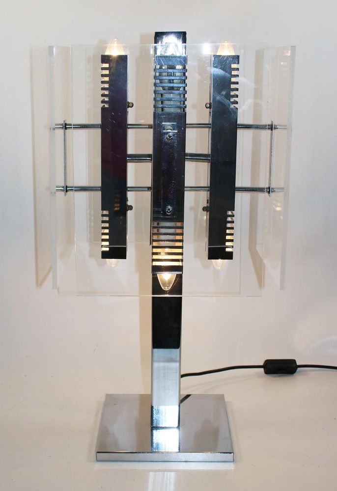 Große Abbildung Nr.4: 140-2944 Paar Designlampen.: (Möbel, Lampen)