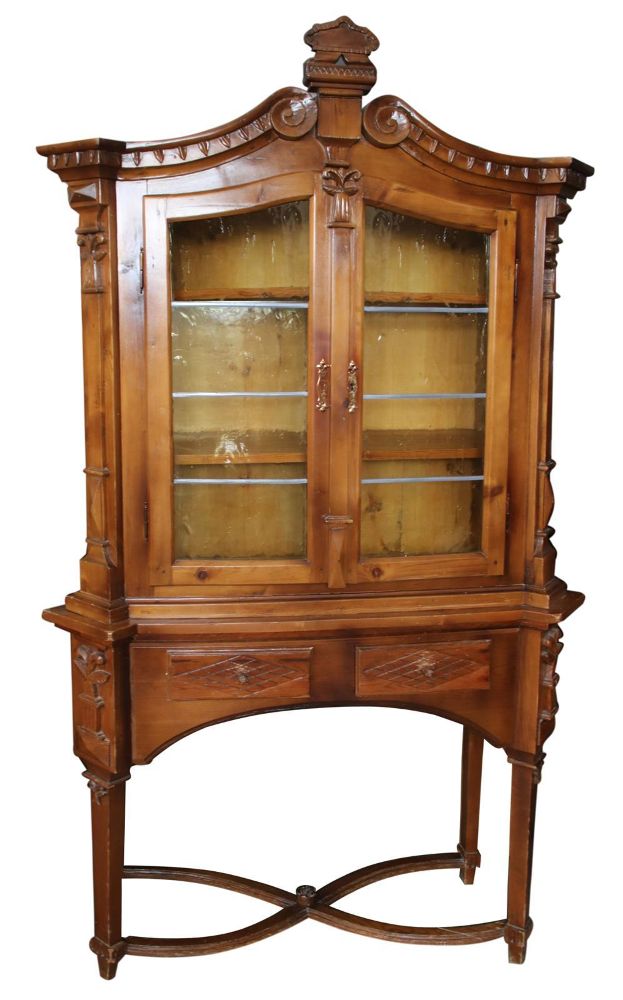 Große Abbildung Nr.1: 140-2952 Glasvitrine,: (Möbel, Schränke)