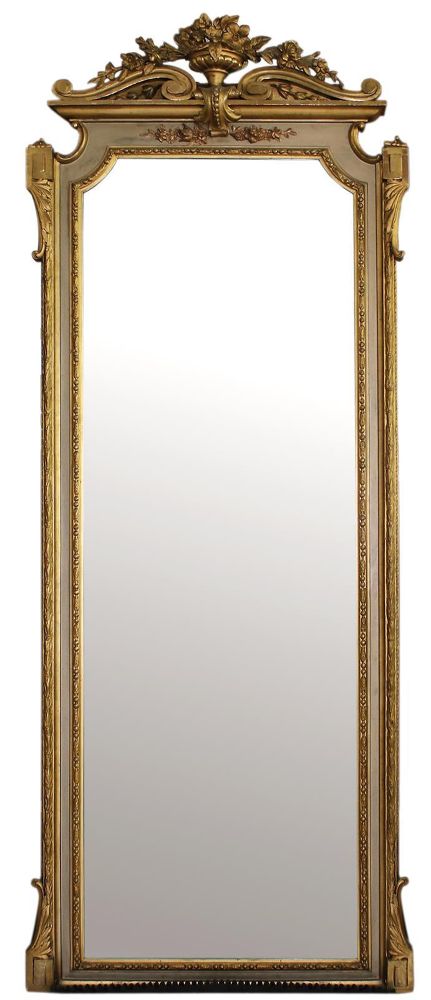 Große Abbildung Nr.1: 140-2959 Hallenspiegel, Barockstil: (Möbel, Spiegel)