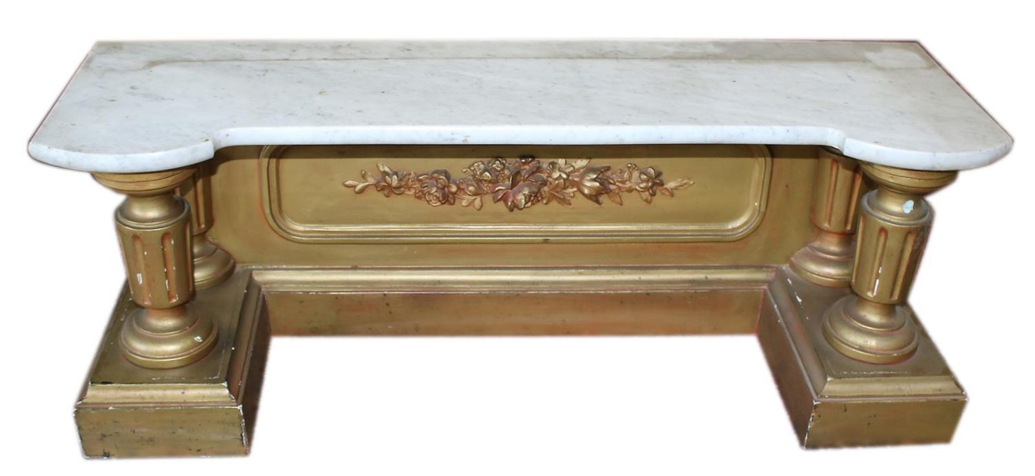 Große Abbildung Nr.2: 140-2959 Hallenspiegel, Barockstil: (Möbel, Spiegel)