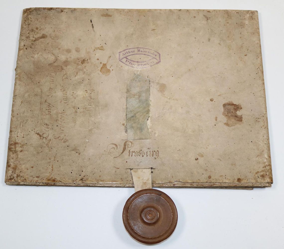 Große Abbildung Nr.2: 140-298 Straßburg.: (Handschriften)