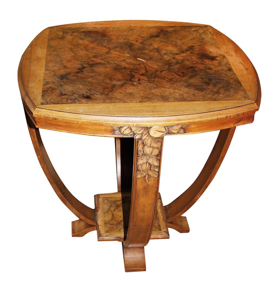 Große Abbildung Nr.1: 140-2982 Kleines Art Deco Tischchen,: (Möbel, Tische)