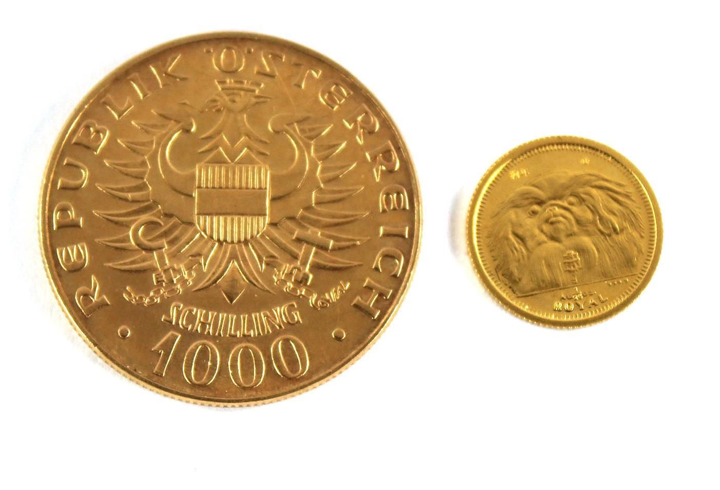 Große Abbildung Nr.2: 140-2995 Österreich.: (Münzen und Medaillen, Goldmünzen)