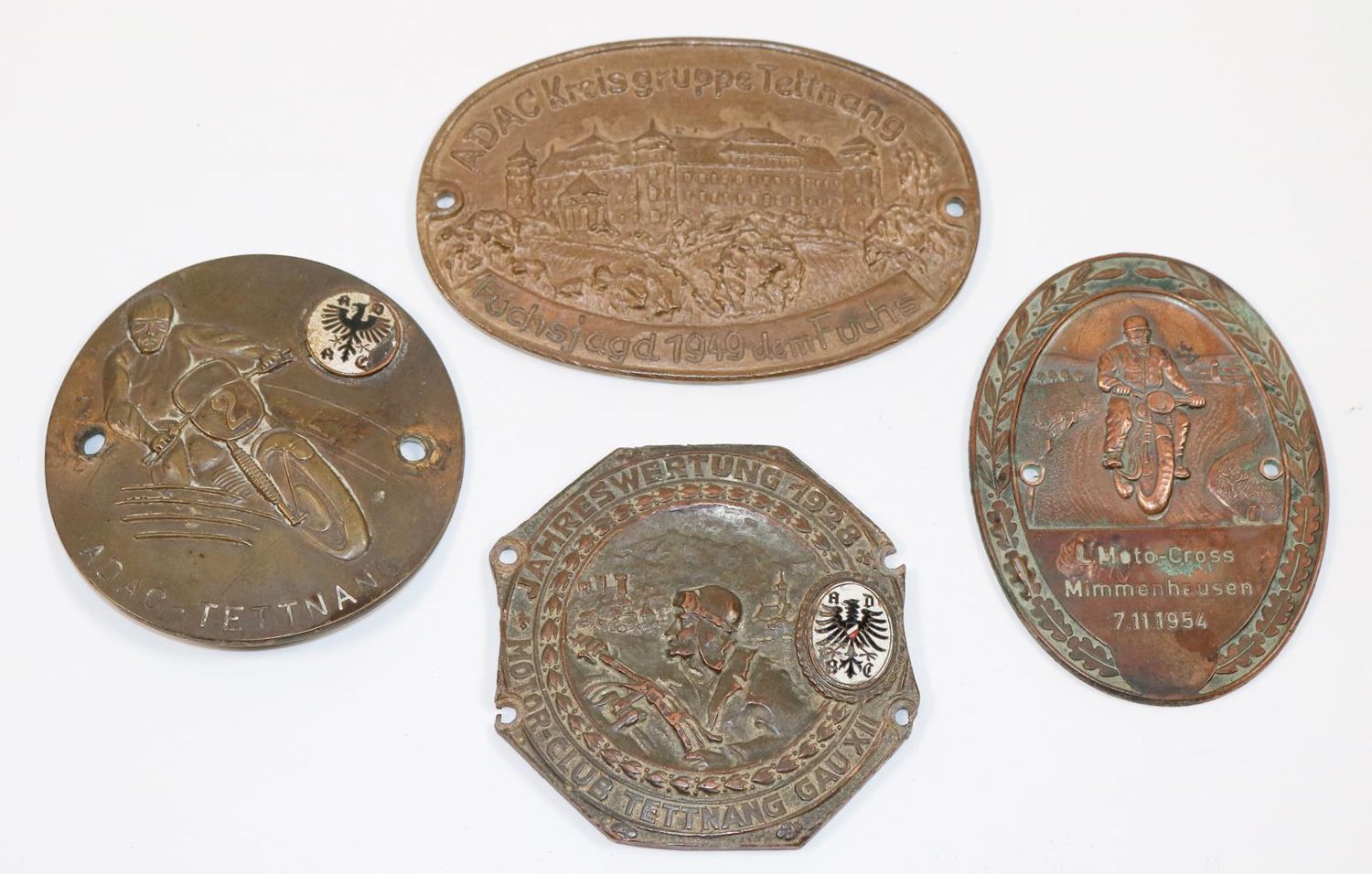 Große Abbildung Nr.1: 140-2996 ADAC Plaketten.: (Münzen und Medaillen, Medaillen)