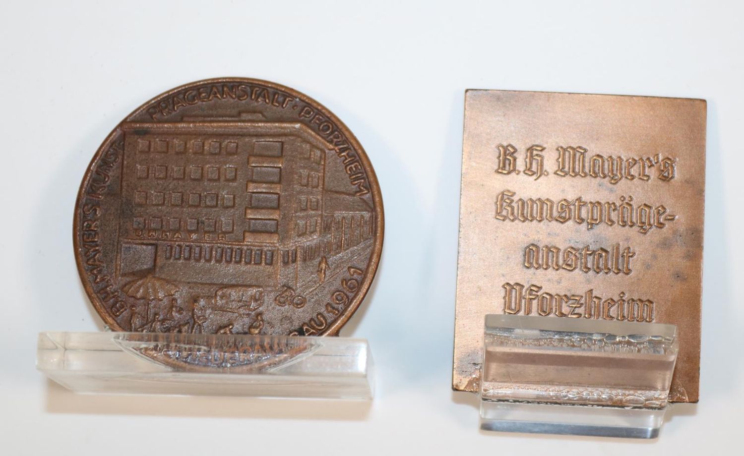 Große Abbildung Nr.4: 140-2997 B.H.Mayer: (Münzen und Medaillen, Medaillen)