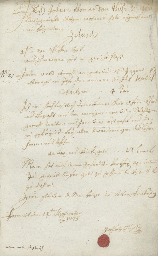 Große Abbildung Nr.3: 140-301 Waldrechnung.: (Handschriften)