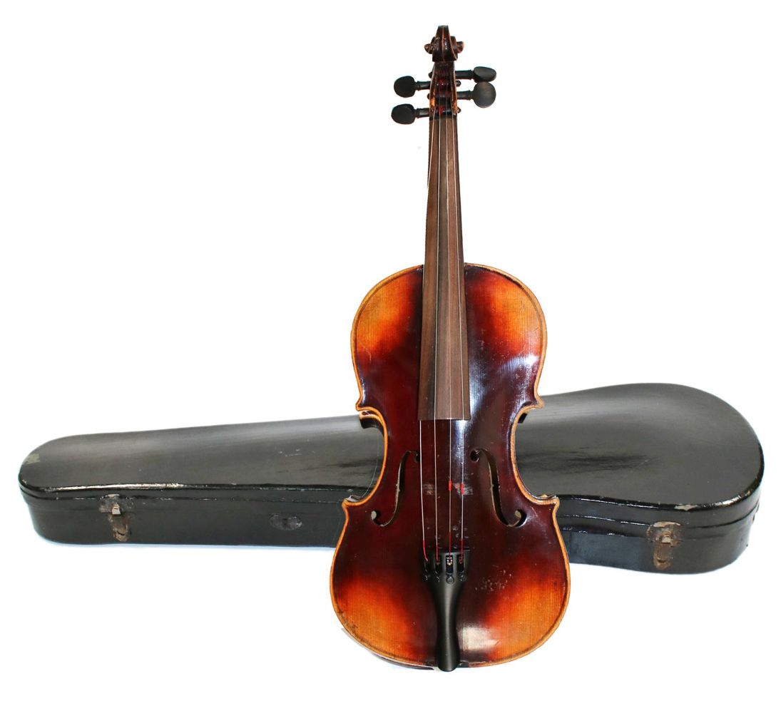 Große Abbildung Nr.5: 140-3012 Geige, Violine: (Musikinstrumente)