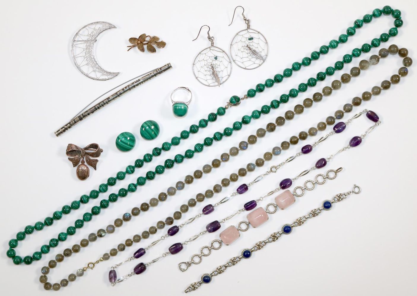 Große Abbildung Nr.2: 140-3076 Antikschmuck, Silberschmuck,: (Schmuck)