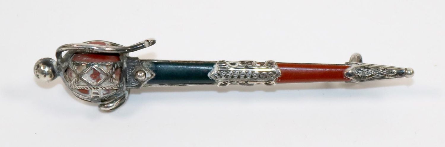 Große Abbildung Nr.1: 140-3094 Victorianische Brosche: (Schmuck, Broschen)