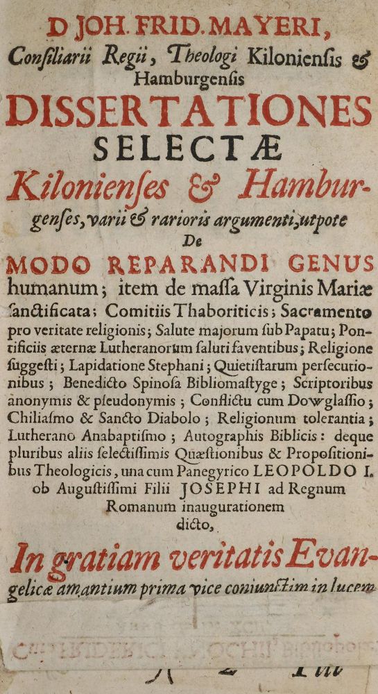 Große Abbildung Nr.1: 140-310 Henning,A.: (Alte Drucke, Handschriften und Theologie)