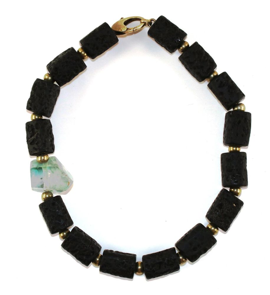 Große Abbildung Nr.1: 140-3105 Edelsteincolliers.: (Schmuck, Colliers)