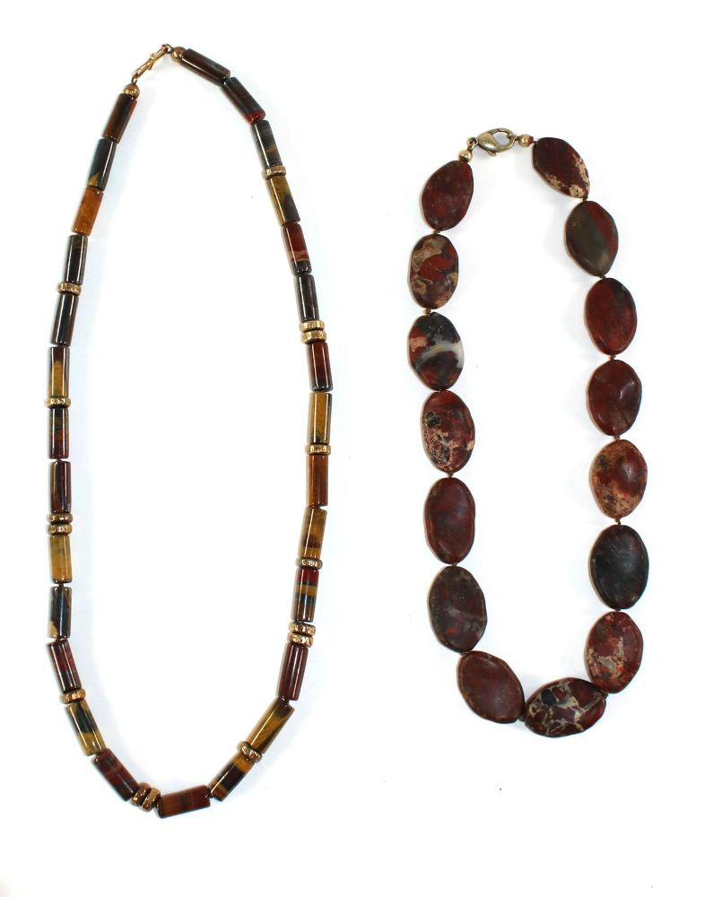 Große Abbildung Nr.2: 140-3107 Edelsteinketten: (Schmuck, Colliers)