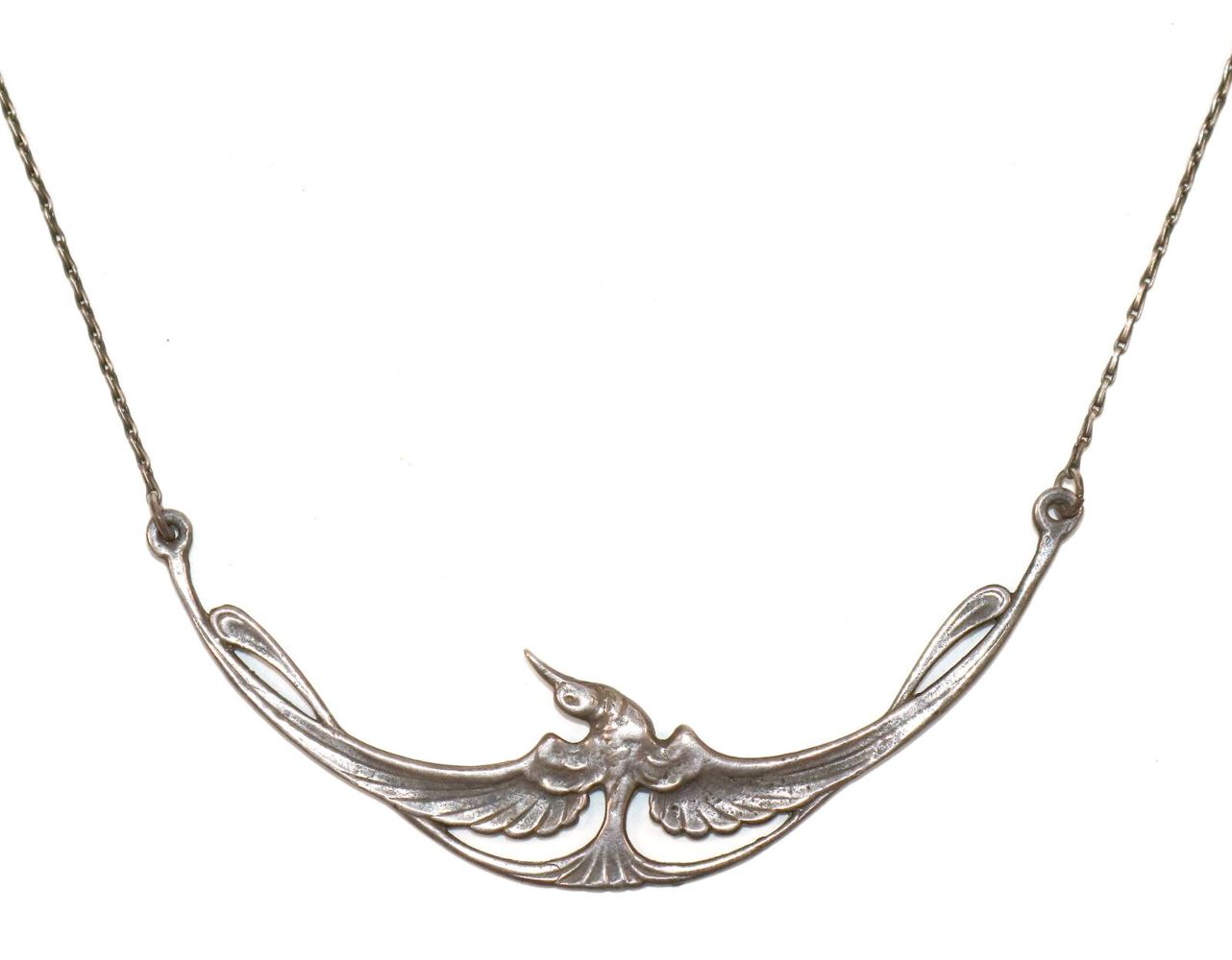 Große Abbildung Nr.1: 140-3108 Jugendstilcollier Pforzheim: (Schmuck, Colliers)
