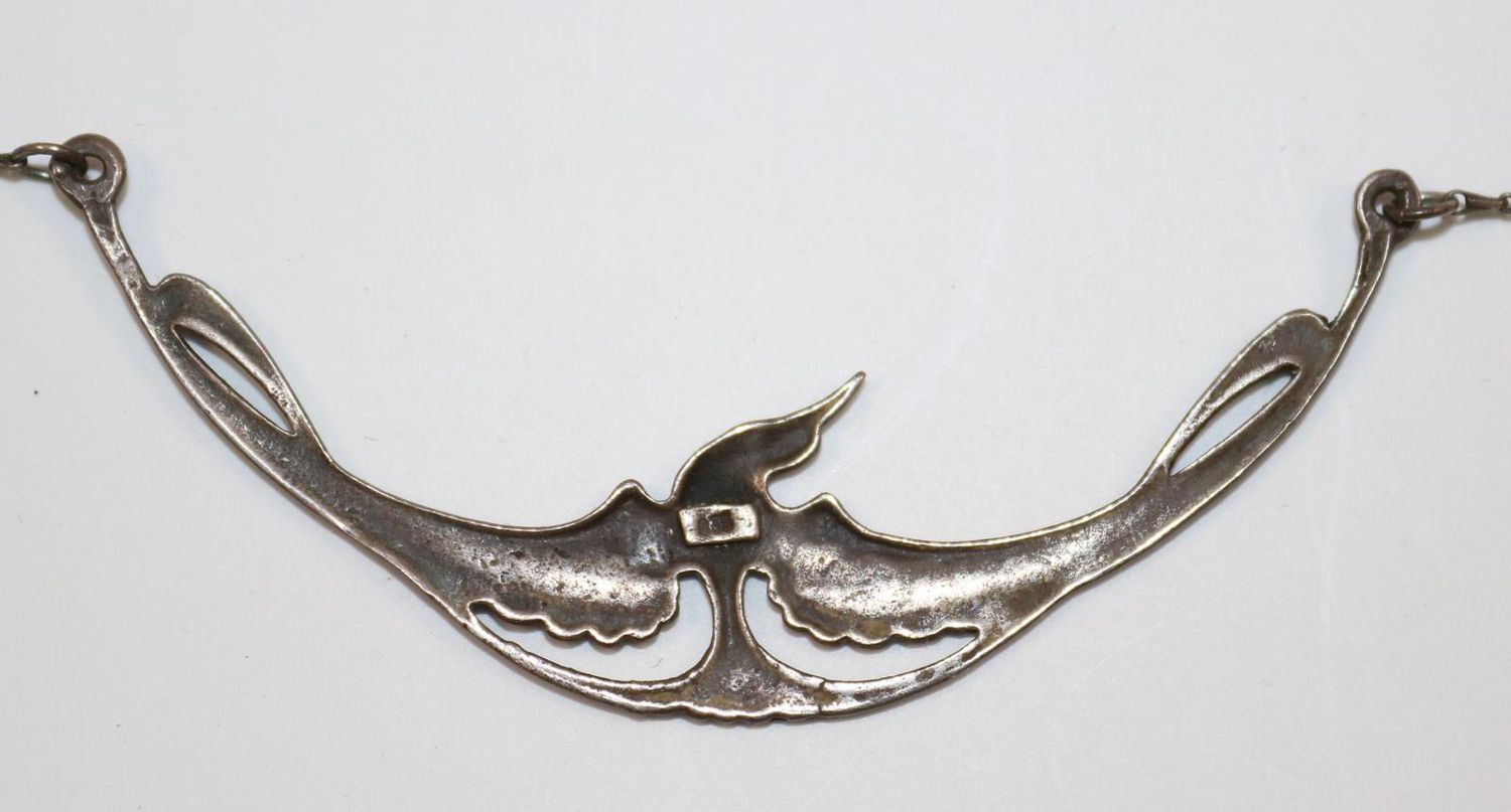 Große Abbildung Nr.3: 140-3108 Jugendstilcollier Pforzheim: (Schmuck, Colliers)