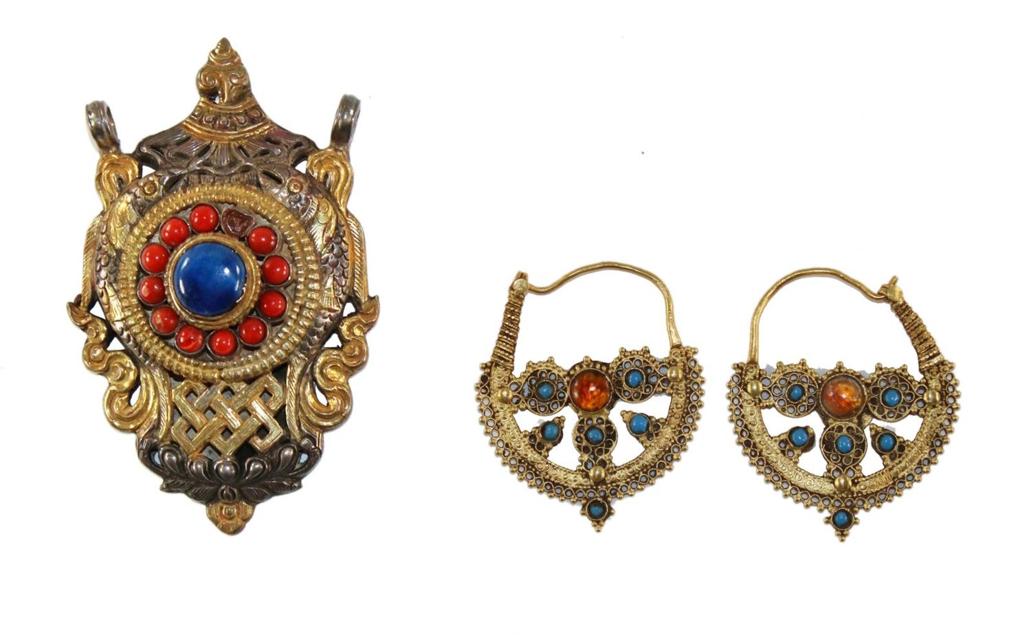 Große Abbildung Nr.1: 140-3117 Ethnologische: (Schmuck)