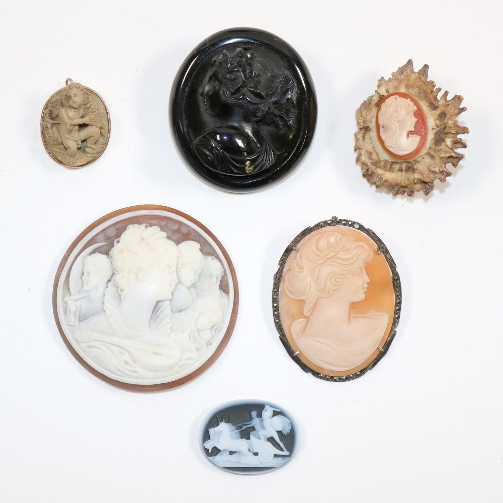 Große Abbildung Nr.1: 140-3122 Kameen.: (Schmuck, Kameen)