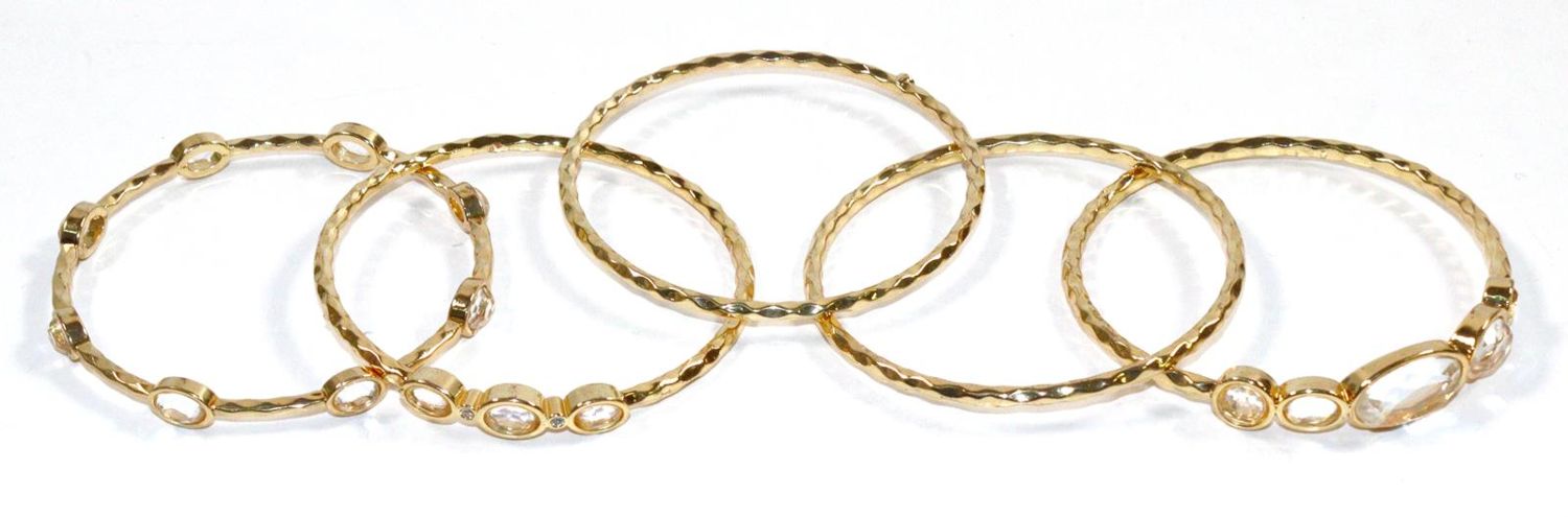 Große Abbildung Nr.1: 140-3129 Modeschmuck Armbänder: (Schmuck, Modeschmuck, 40er-50er Jahre)