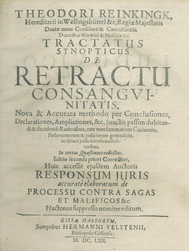 Große Abbildung Nr.2: 140-313 Reinkingk,T.: (Hexenprozesse)