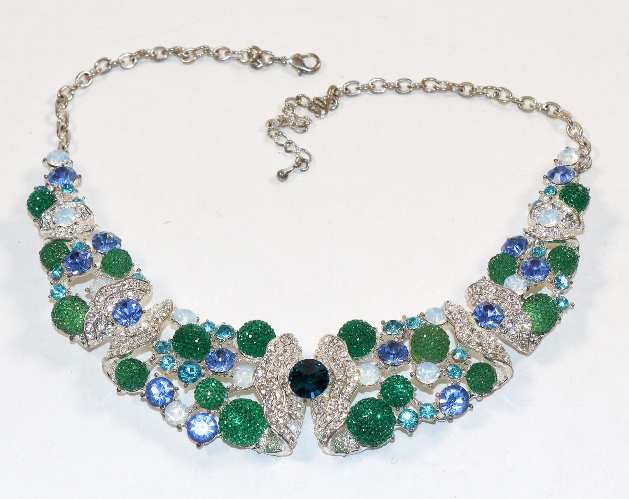 Große Abbildung Nr.2: 140-3130 Modeschmuck Ketten.: (Schmuck, Modeschmuck, 40er-50er Jahre)
