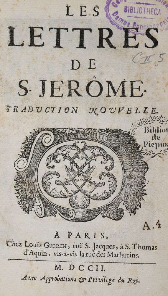 Große Abbildung Nr.1: 140-314 Hieronymus,S.E.: (Alte Drucke, Handschriften und Theologie)