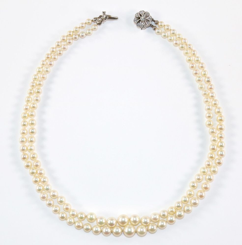 Große Abbildung Nr.3: 140-3143 Perlenkette.: (Schmuck)