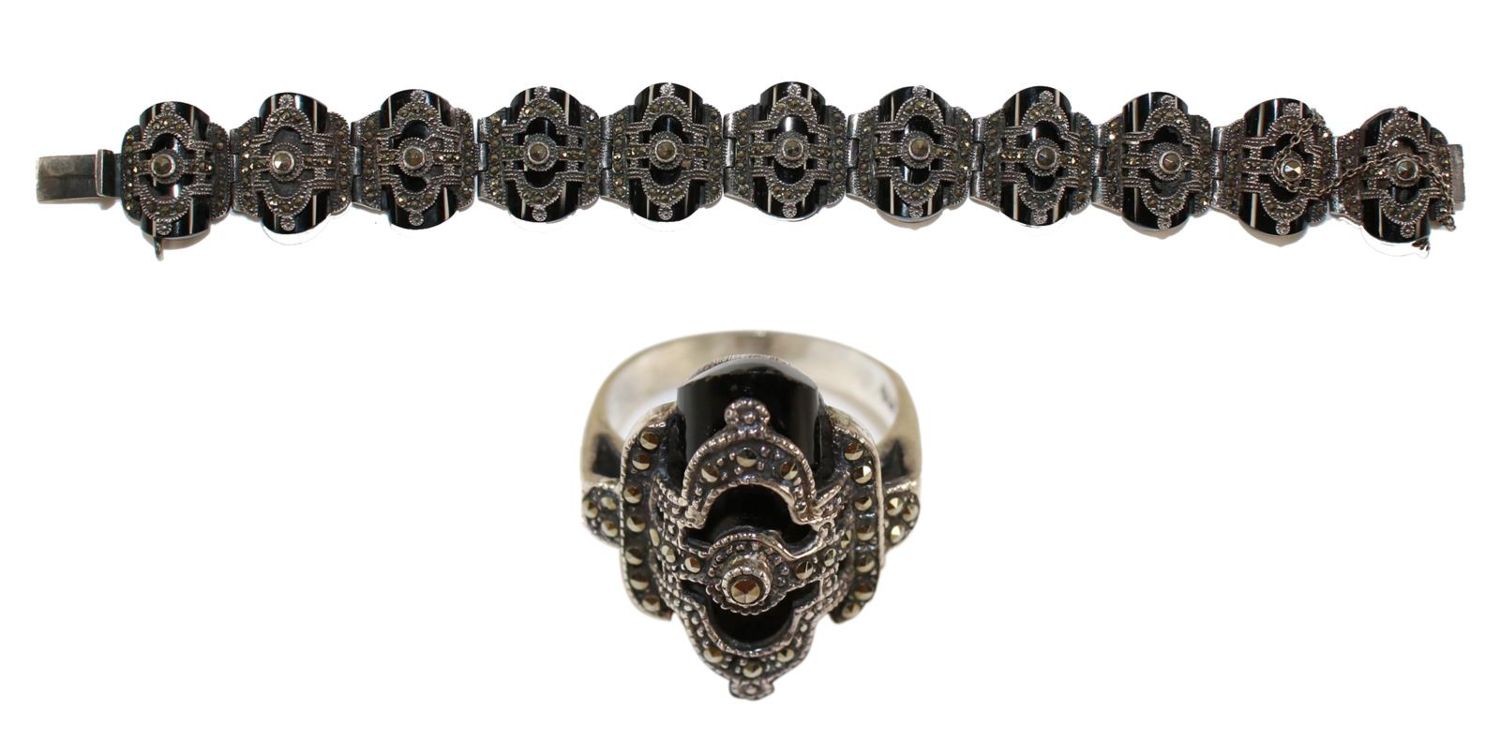 Große Abbildung Nr.3: 140-3145 Prächtige Demi Parure: (Schmuck)