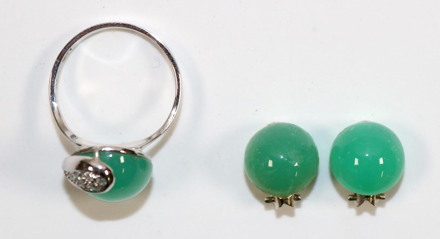 Große Abbildung Nr.2: 140-3160 Ring u. Ohrclips: (Schmuck)